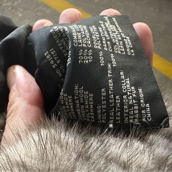 Andrew Marc mixed media, winter jacket - Picture 7 of 7